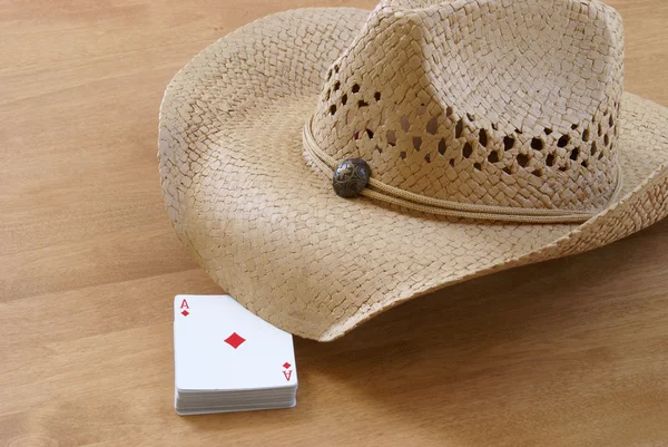 Gotowy do gry w karty — Zdjęcie stockowe
