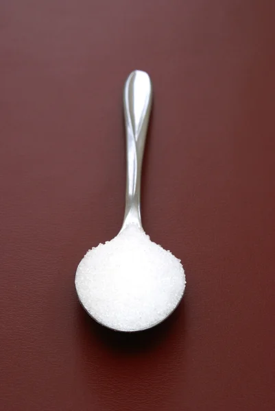 Łyżeczka cukru — Zdjęcie stockowe