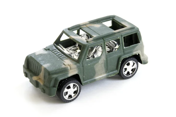 장난감 군사 차량 — 스톡 사진
