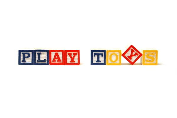Spelen speelgoed — Stockfoto