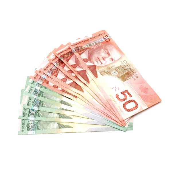 Canadian Currency — Stock Photo, Image