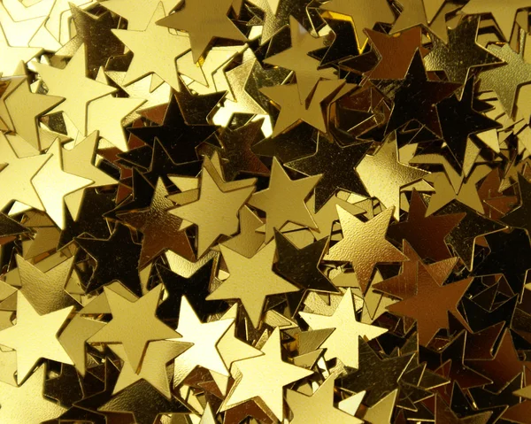 Forma stella Confetti — Foto Stock