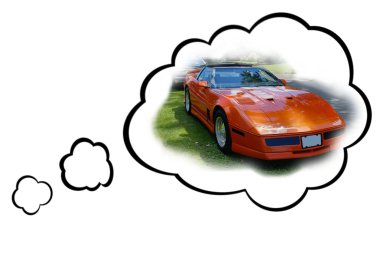 Dream Car Concept clipart