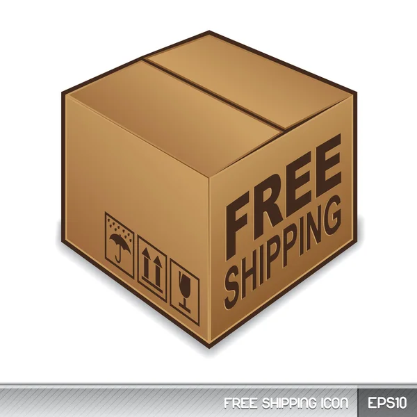 stock vector Free Shipping icon