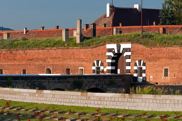 Терезинская крепость — стоковое фото