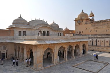 Amber fort avlu