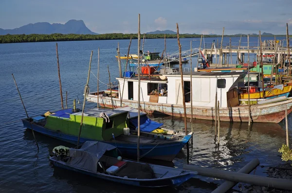 Asijské marina — Stock fotografie