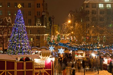 Prag 'da Noel Pazarı