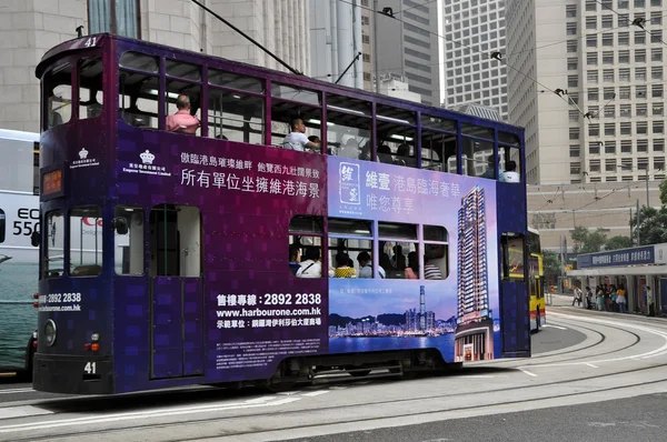 Hong Kong Tramway — Stock Photo, Image