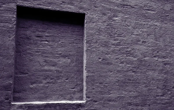 Forme de mur extérieur à motifs — Photo