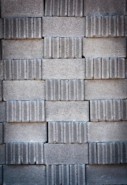Bloco de tijolo vertical — Fotografia de Stock