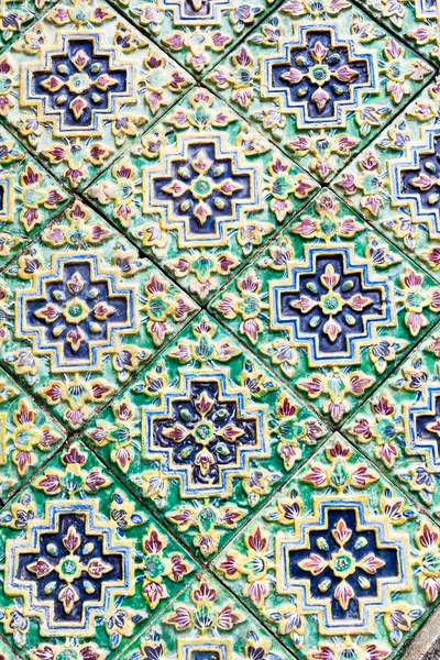 Textura de fondo azulejos flor — Foto de Stock