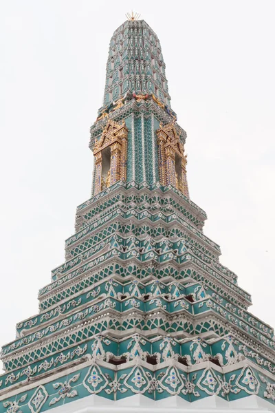Alb și verdePagoda — Fotografie, imagine de stoc