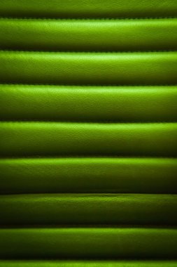 Green leather upholstery clipart