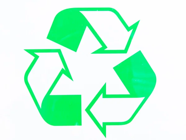 Zdjęcia recykling symbol — Zdjęcie stockowe