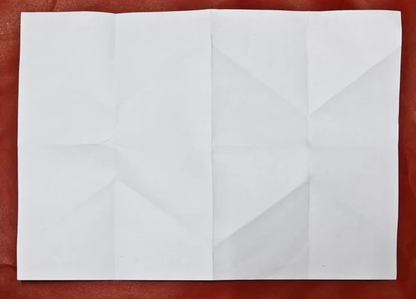 Dobra de papel — Fotografia de Stock