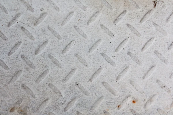 Oppervlak van roestvast staal, wit — Stockfoto