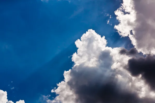 Textura pozadí modré oblohy — Stock fotografie