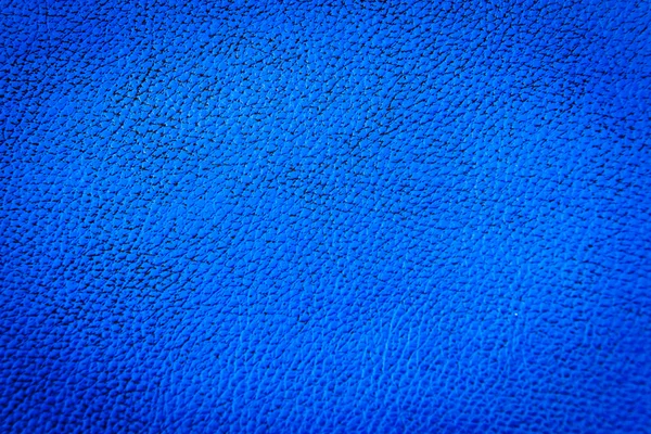 stock image Blue leather background texture