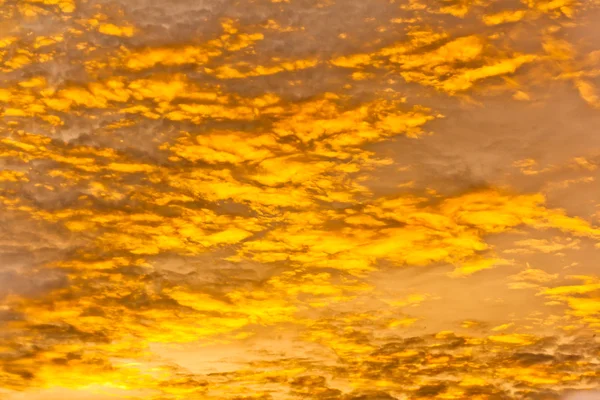 橙色的天空背景纹理 — 图库照片