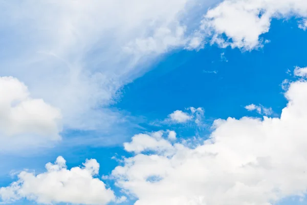 Céu azul textura de fundo — Fotografia de Stock
