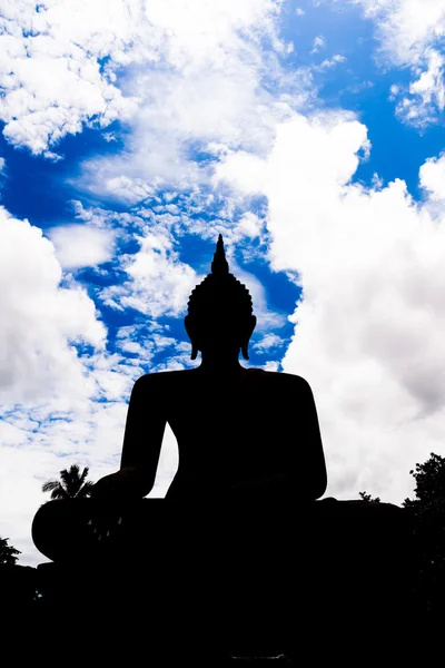 Sombra de Buda — Foto de Stock
