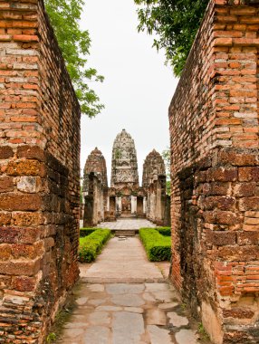 Antik sukhothai Tayland Tarih Parkı