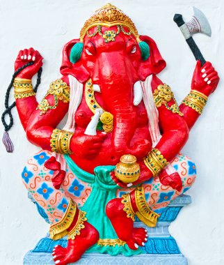 Ganesha Hindistan tanrısıdır.