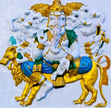 Ganesha Hindistan tanrısıdır.