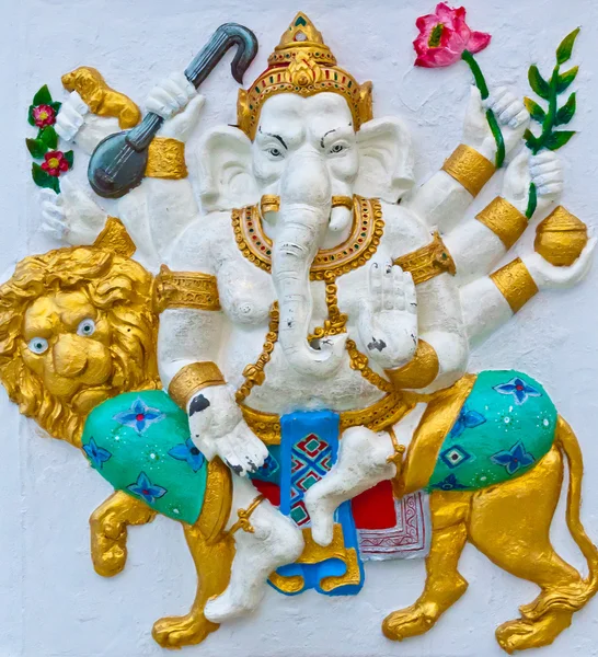 코끼리는 인도의 하나님 — 스톡 사진