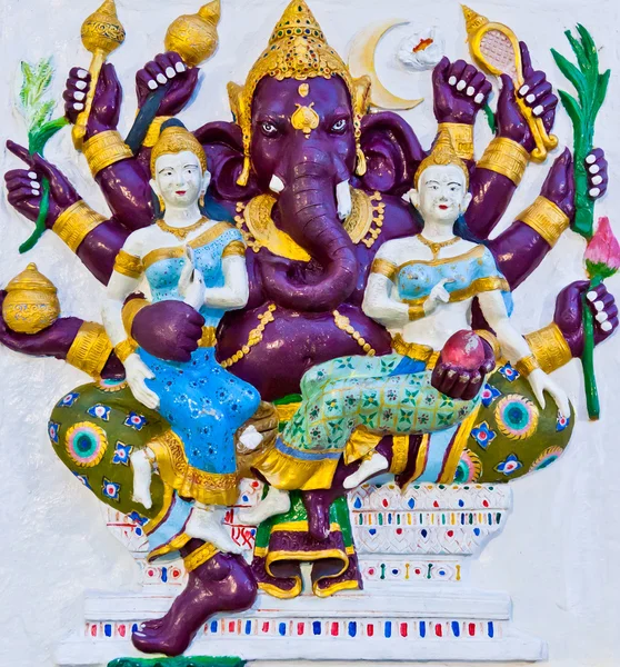 Ganesha ist der Gott Indiens — Stockfoto