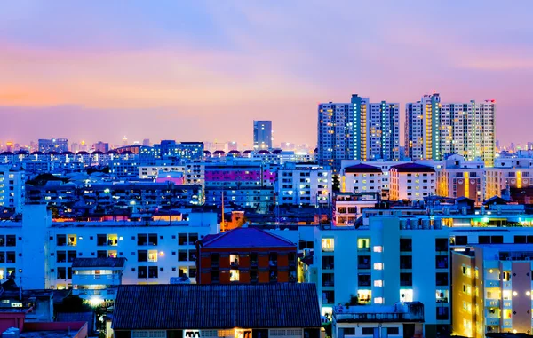 Bangkok city lights — Stock Photo, Image