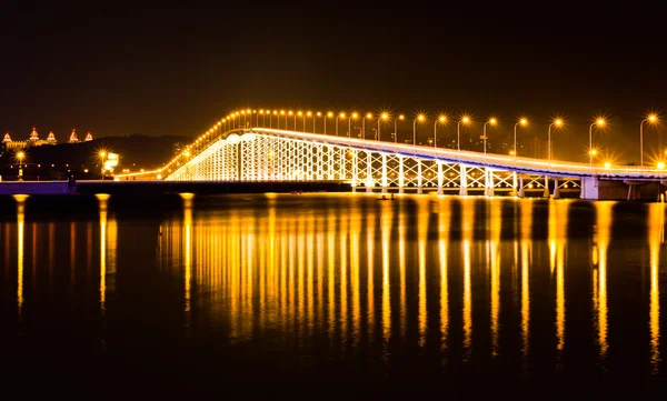 stock image Bridge at night