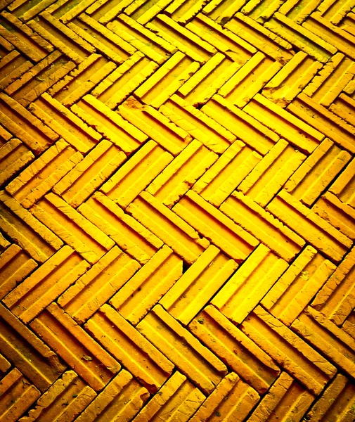 Brick yellow texture — Stock Photo, Image