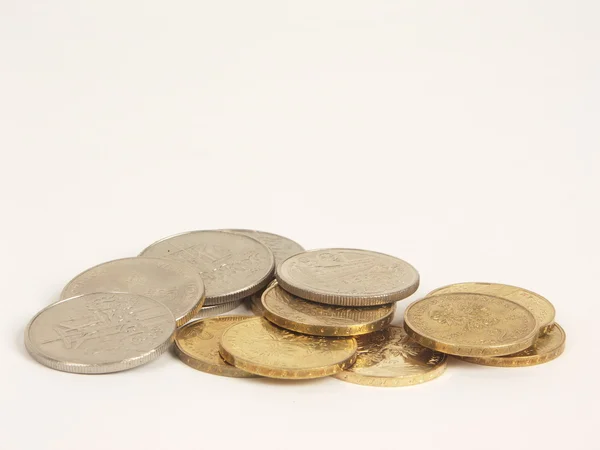 Pilha de moedas — Fotografia de Stock