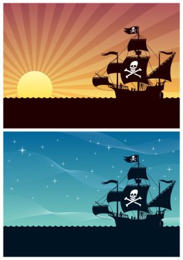 Pirate Backgrounds clipart