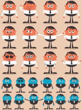 Character Emotions clipart