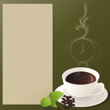 Coffee time clipart