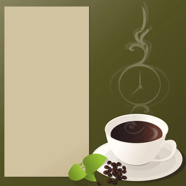 stock vector Coffee time