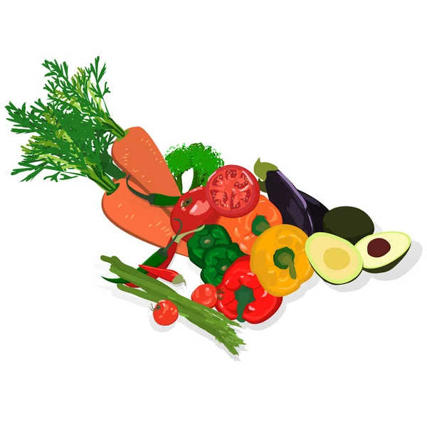 Grönsaker — Stock vektor