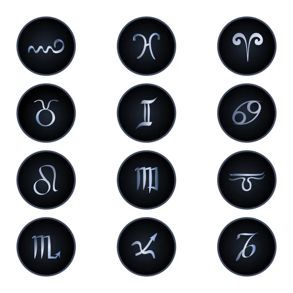 Zodiac işaretleri — Stok Vektör