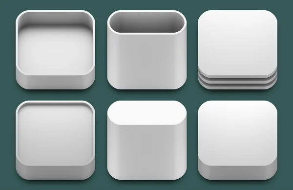 stock image App icons for iphone and ipad applications.