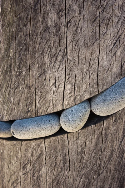 stock image Wood and Stone