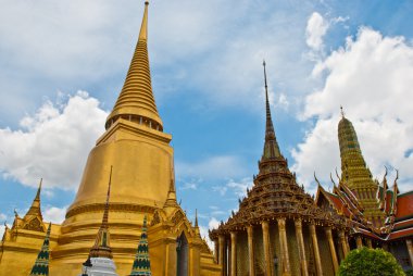 Wat phra kaeo bangkok thailand clipart