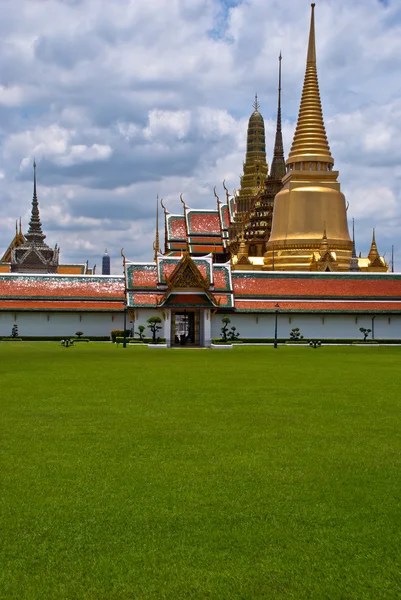 Wat phra kaeo paisagem bangkok tailândia — Fotografia de Stock