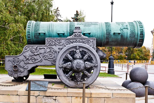 Russian Tsar cannon — Stock Photo, Image
