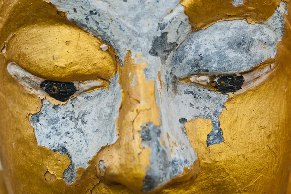 Plný rám Buddhova tvář — Stock fotografie