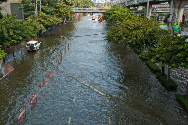 Bangkok worst flood in 2011