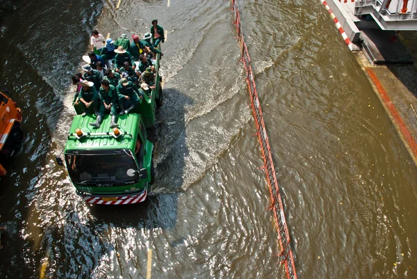 Bangkok pire inondation en 2011 — Photo