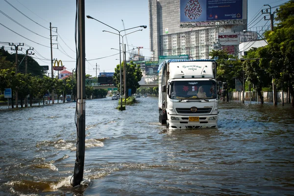 Bangkok, cea mai gravă inundație din 2011 — Fotografie, imagine de stoc